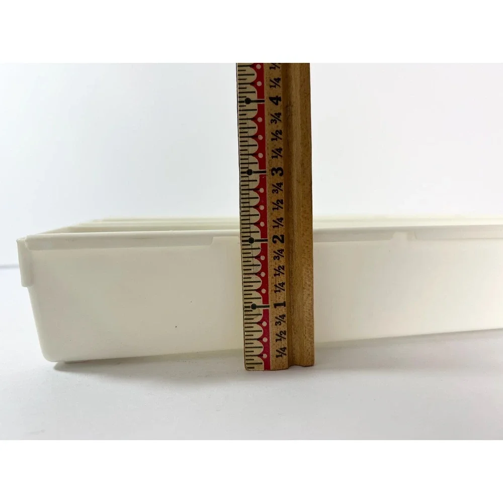 Rubbermaid Vintage Interlocking Drawer Organizers JBI-2917 Total 3 - 15 x 3 x 2